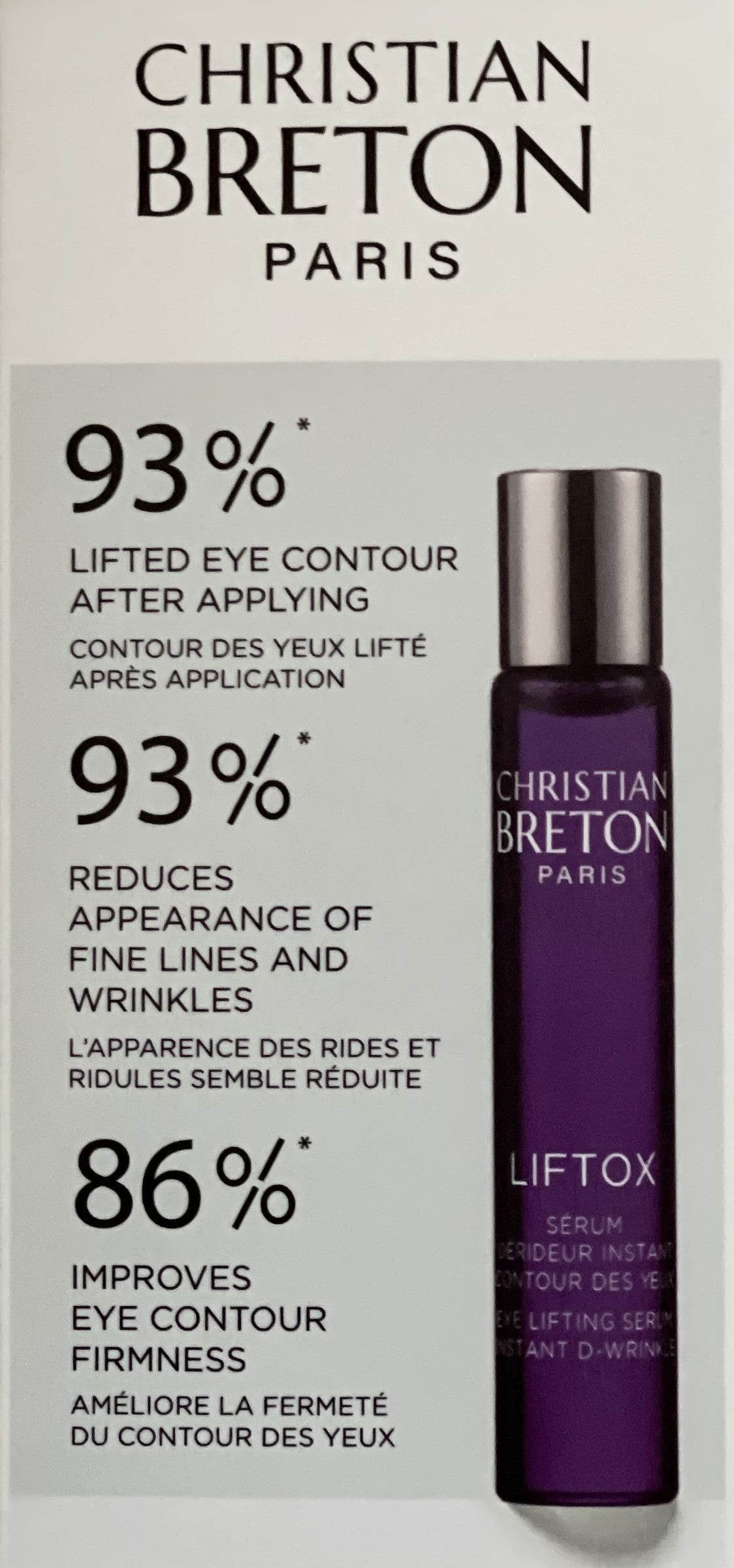 Christian BRETON | LIFTOX Eye Lifting Serum 10ml - StyleOcean Limited