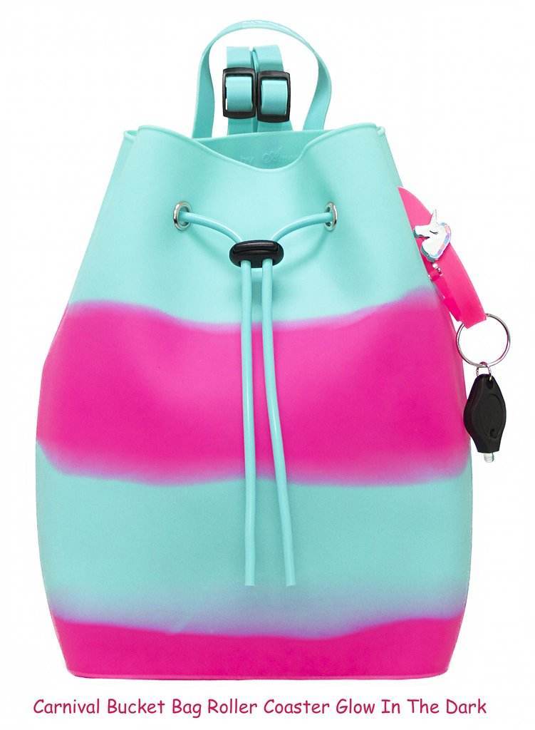 American Jewel | CARNIVAL GLOW IN THE DARK Bucket Bags with Bracelet, Flashlight & Jewel - StyleOcean Limited