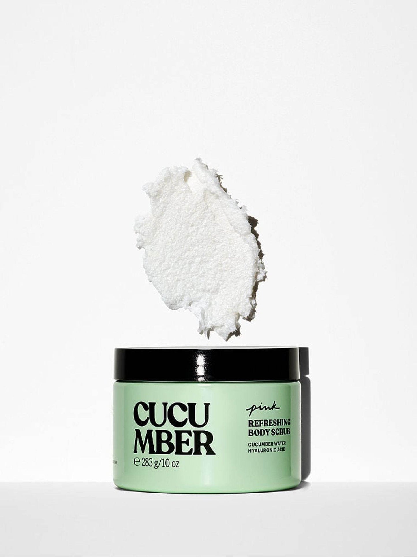 Victoria's Secret PINK New | CUCUMBER Refreshing Body Scrub | with Cucumber Water & Hyaluronic Acid 283g - StyleOcean Limited