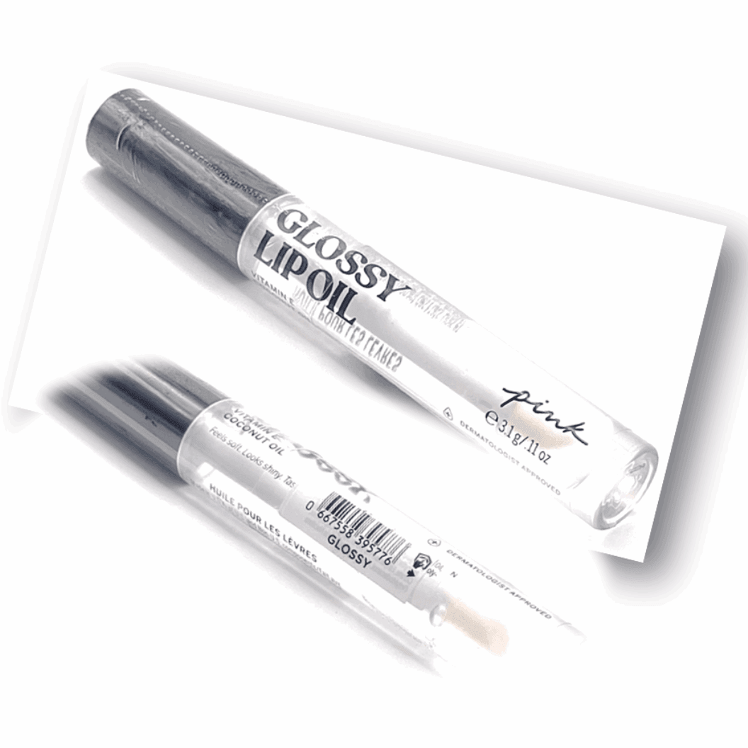 Victoria's Secret PINK New | GLOSSY LIP OIL | with Vitamin E & Coconut Oil 3.1g - StyleOcean Limited