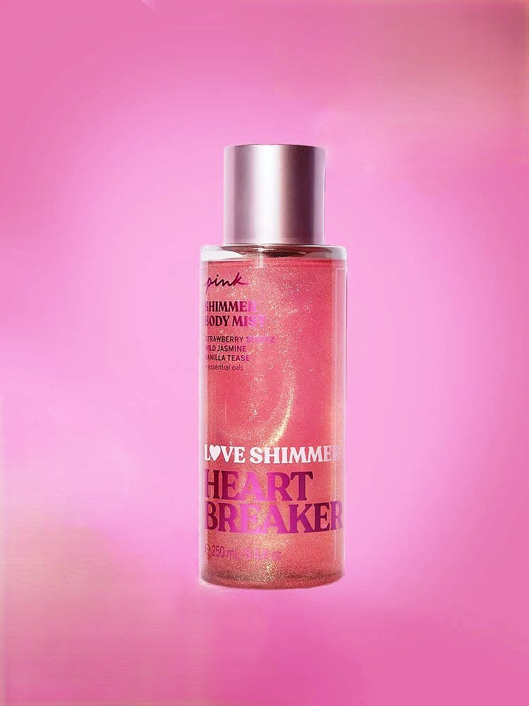 Victoria's Secret PINK | HEART BREAKER | Shimmer Body Mist with Essential Oils 250ml