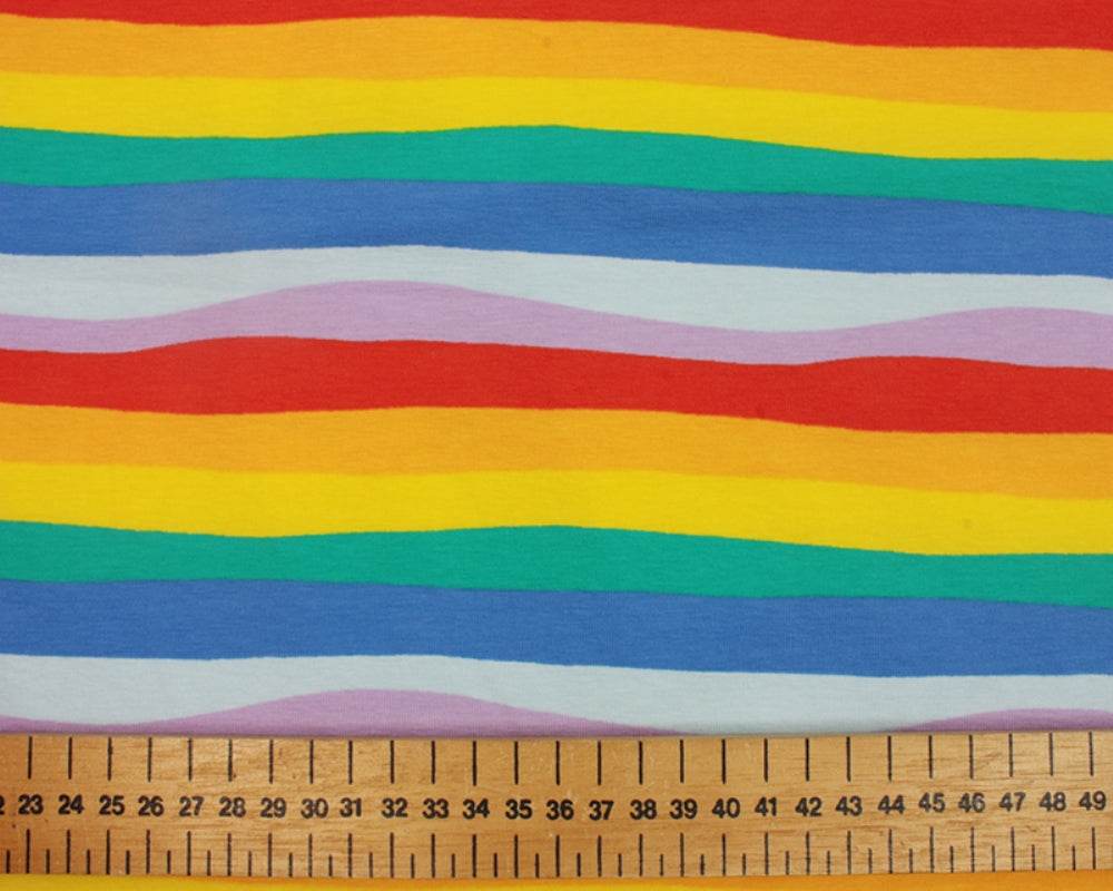 Little Johnny | Multi Stripe Cotton Jersey | 58'' (147cm) Wide - StyleOcean Limited