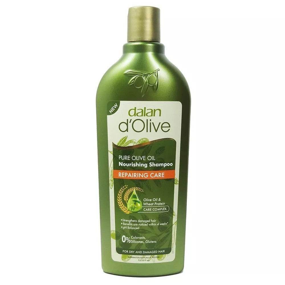 Dalan d’Olive | REPAIRING CARE | Nourishing Shampoo with Pure Olive Oil | for Dry & Damaged Hair 400ml - StyleOcean Limited
