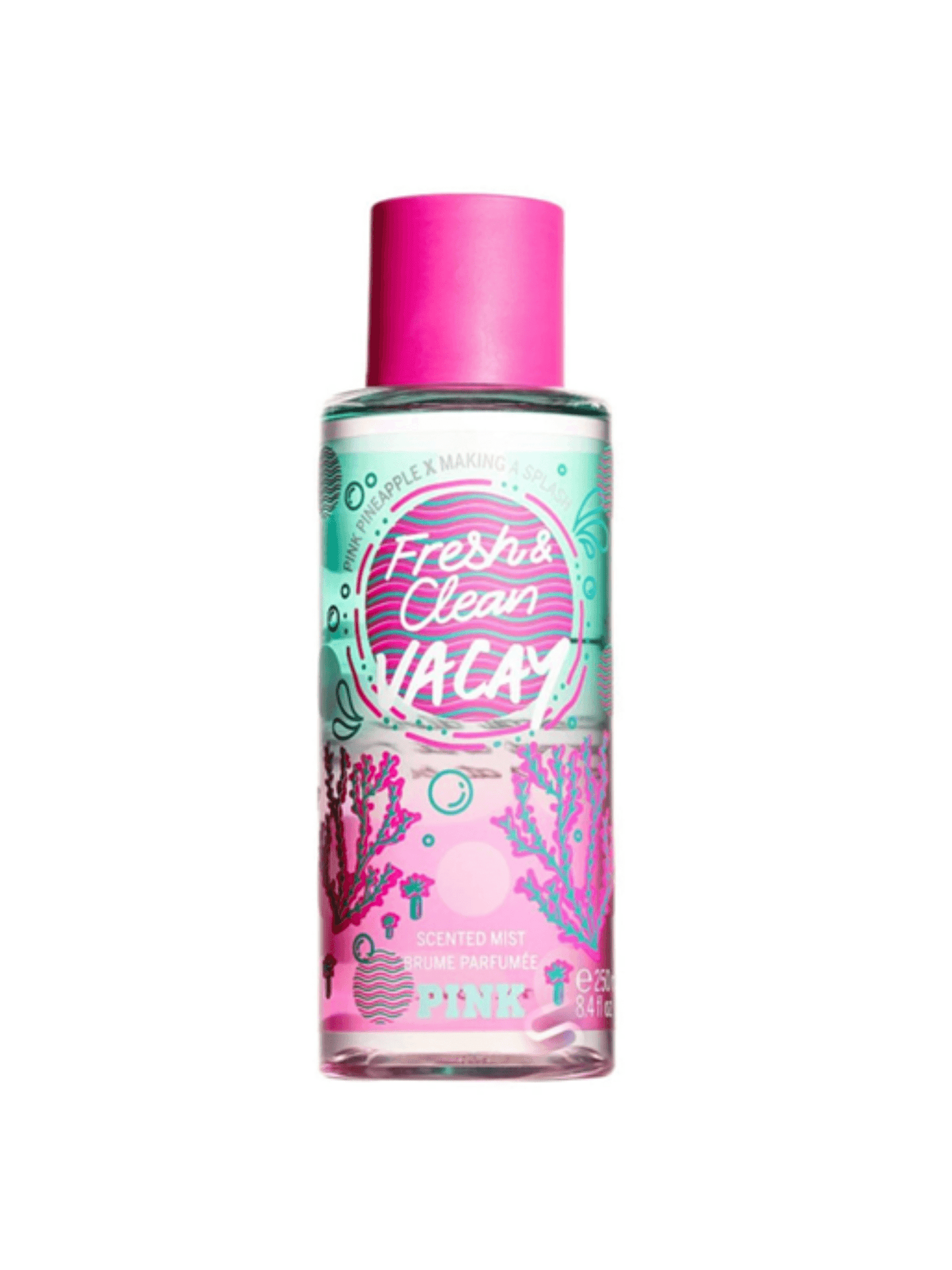 Victoria's Secret FRESH & CLEAN VACAY Fragrance Mist 250ml - StyleOcean Limited