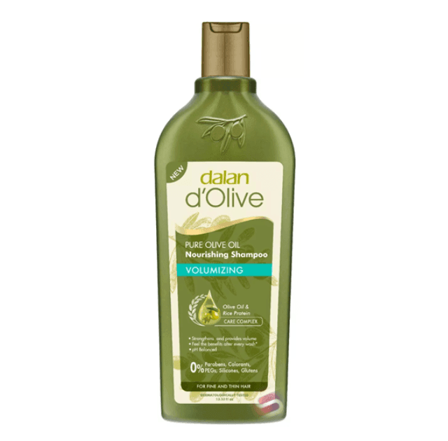 Dalan d’Olive | Pure Olive Oil Nourishing Shampoo | VOLUMIZING | for Fine and Thin Hair 400ml - StyleOcean Limited