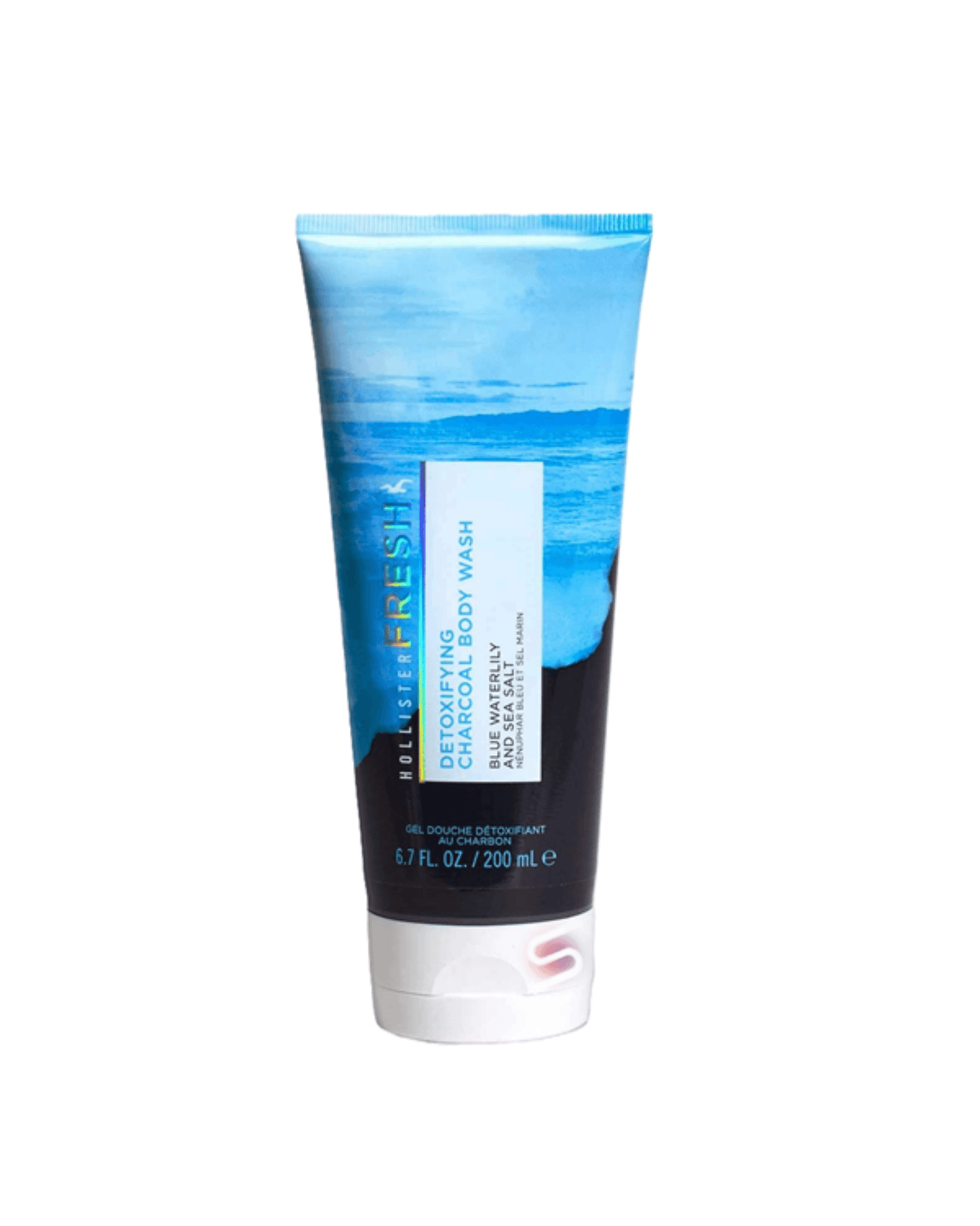 Hollister | FRESH | Detoxifying CHARCOAL Body Wash 200ml - StyleOcean Limited