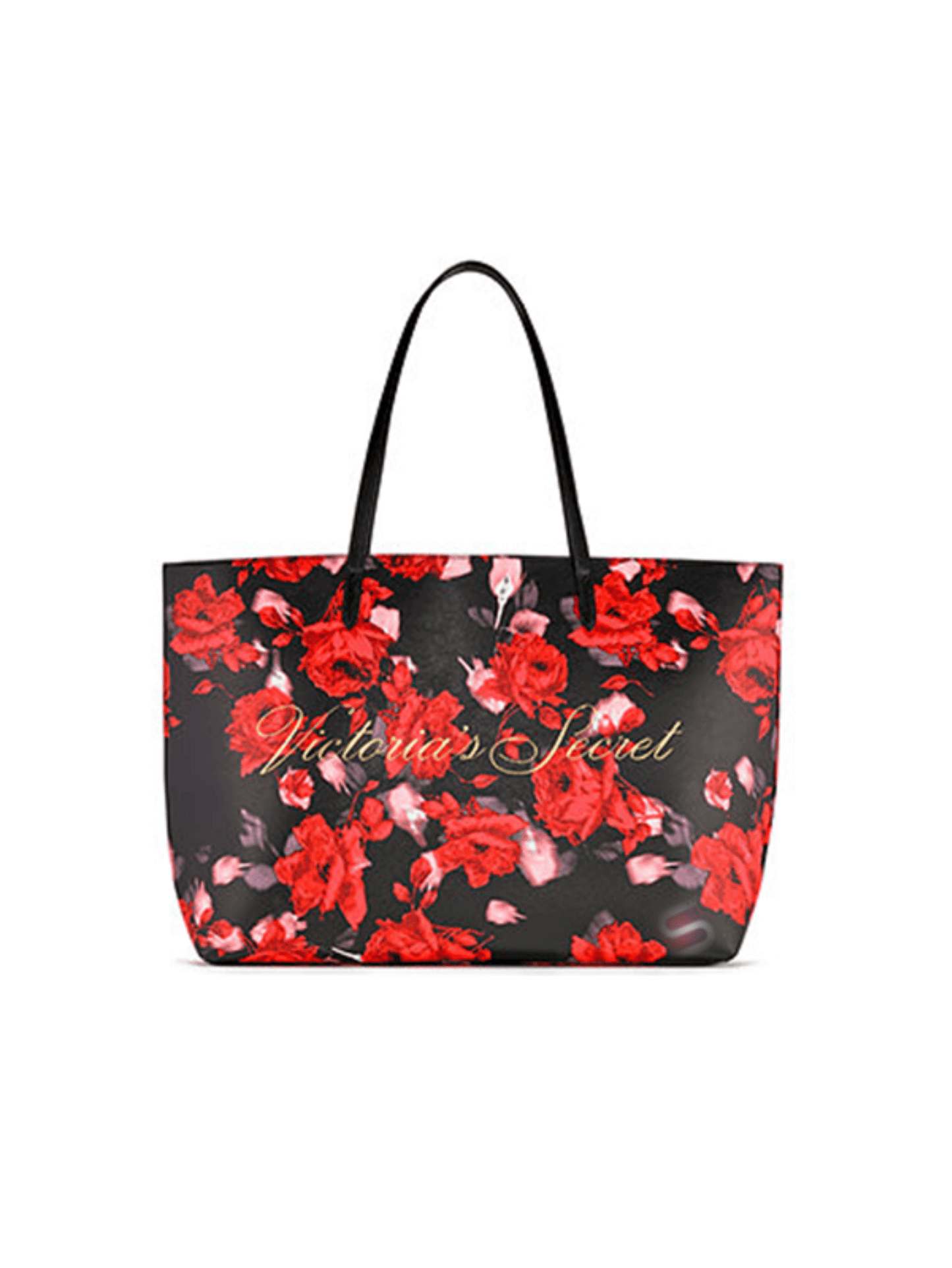 Victoria's Secret | Limited Edition FLORAL ROSE Weekender Tote Bag | (Red/ Black) - StyleOcean Limited