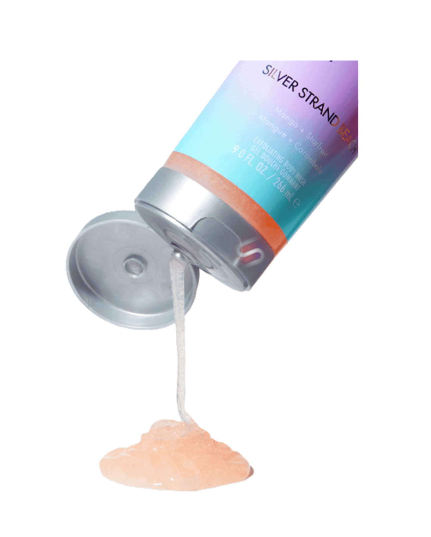 Hollister | SILVER STRAND BEACH | Exfoliating Body Wash 266ml - StyleOcean Limited