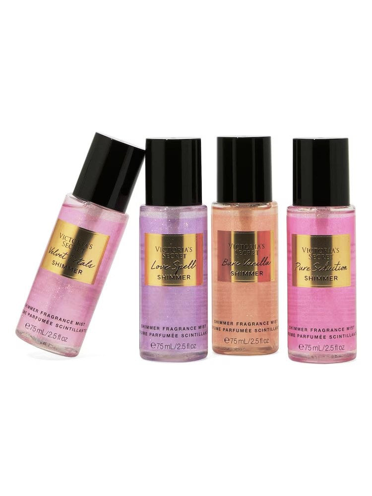 Victoria's Secret | THE BEST OF SHIMMER | 4 Mini Mist Gift Set