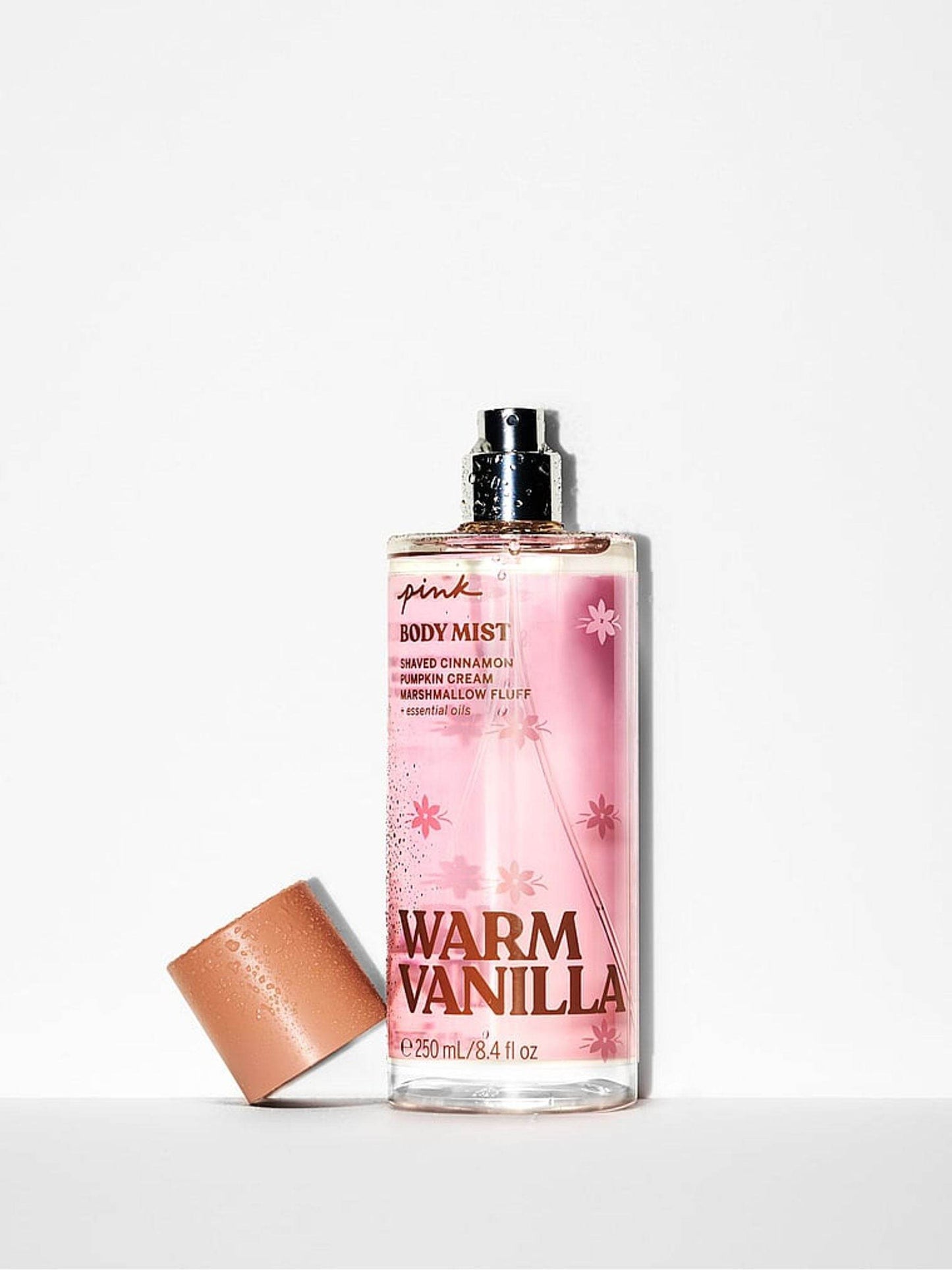 Victoria's Secret PINK New | WARM VANILLA | Body Mist with Essential Oils 250ml - StyleOcean Limited