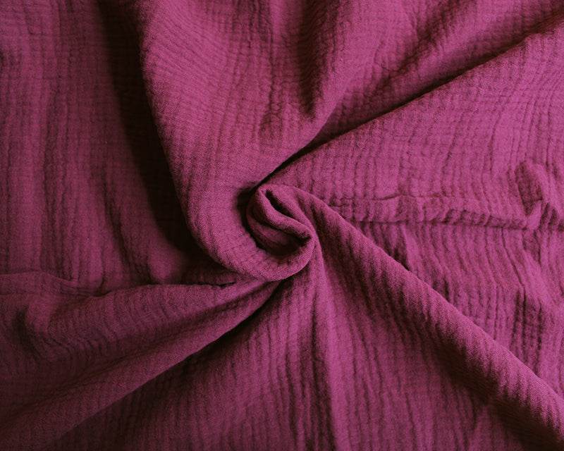 Plain Double Gauze | 100% Cotton | Fabric Dressmaking Muslin Oeko-tex - StyleOcean Limited