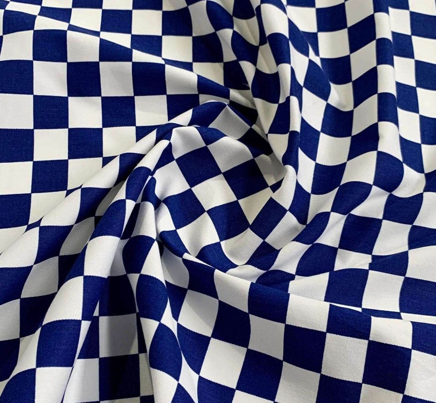 Premium Chef's Check | Cotton Drill Fabric Cloth | 60'' Wide - StyleOcean Limited