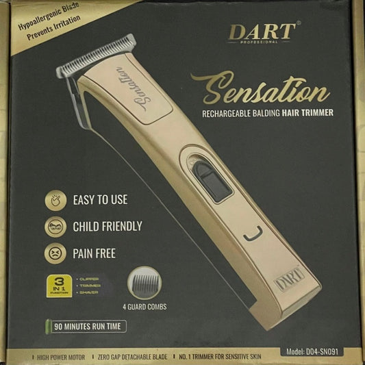 DART Professional | 3-in-1 Function | SENSATION | Balding Clipper/ Trimmer/ Shaver