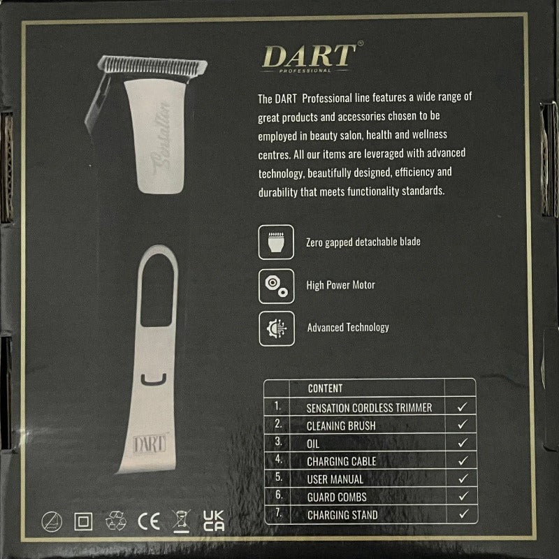 DART Professional | 3-in-1 Function | SENSATION | Balding Clipper/ Trimmer/ Shaver