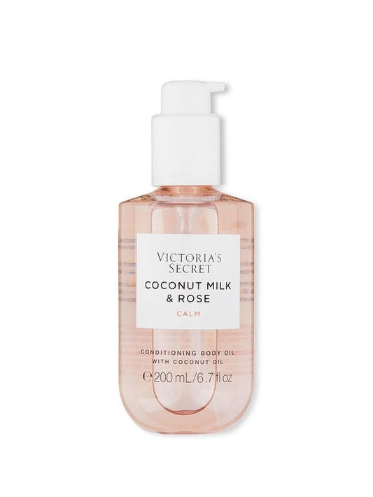 Victoria's Secret | COCONUT MILK & ROSE | Conditioning Body Oil with Essential Oil 200ml