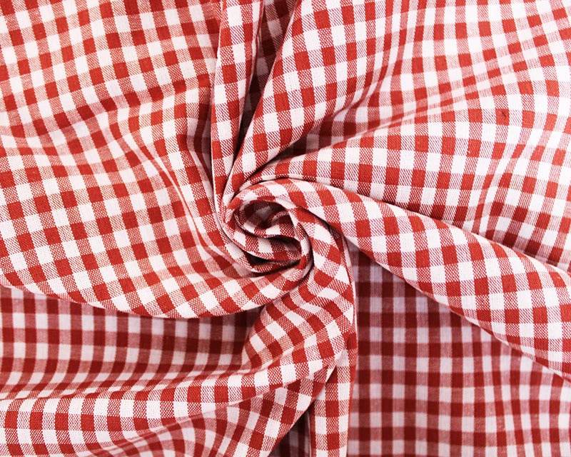 Mini Check Gingham Fabric 1/4"  | 100% Cotton | 59'' (150cm) Wide