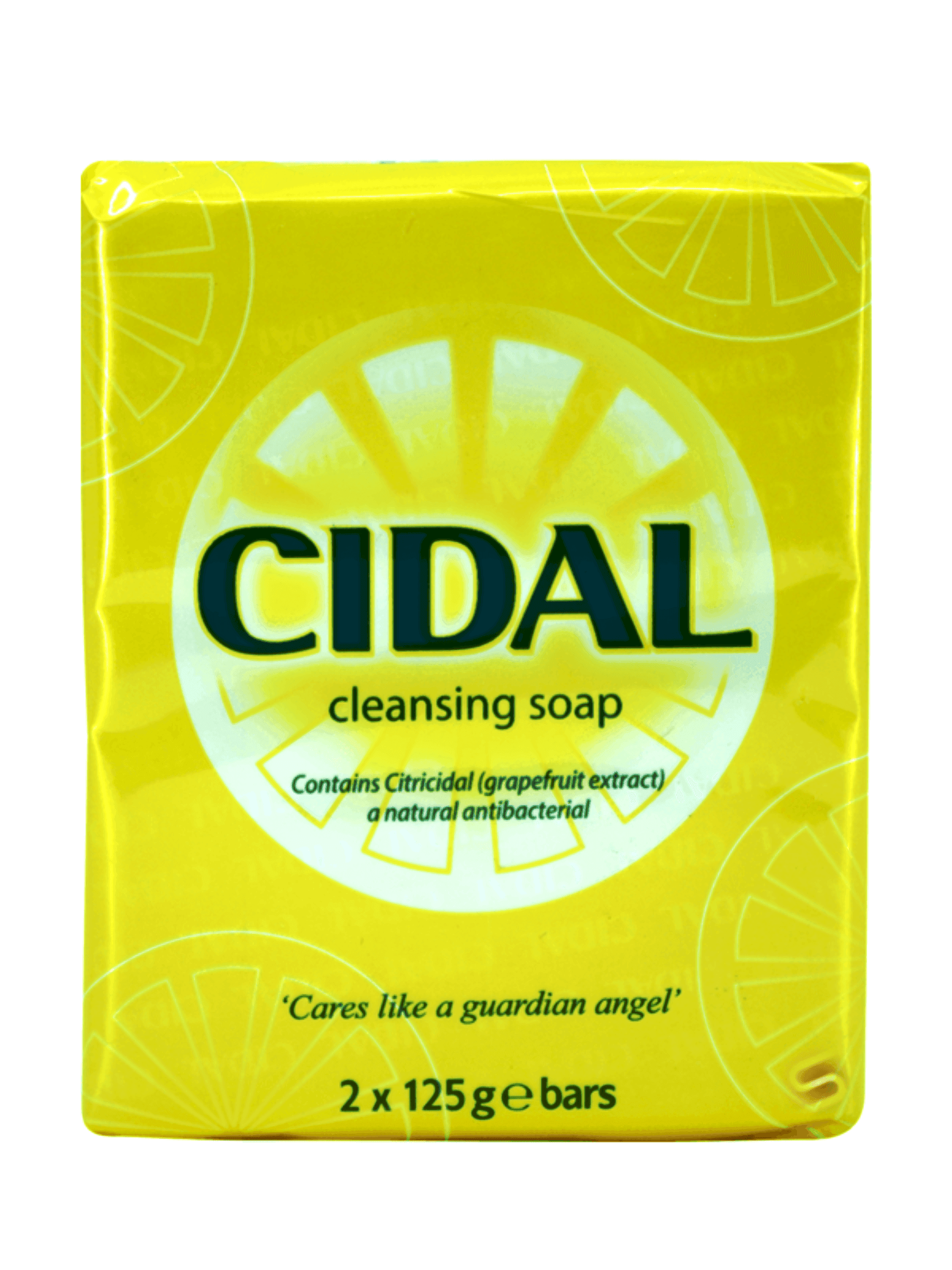 CIDAL | CLEANSING SOAP | Contains Grapefruit Extracts a Natural Antibacterial 2 x 125g - StyleOcean Limited