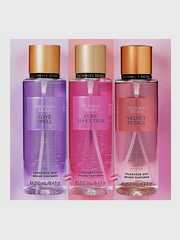 Victoria's Secret | LOVE SPELL + PURE SEDUCTION + VELVET PETALS | Fragrance Mist Trio Set 250ml each