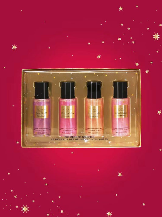 Victoria's Secret | THE BEST OF SHIMMER | 4 Mini Mist Gift Set