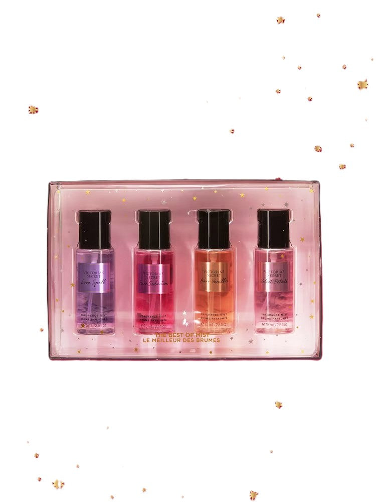 Victoria's Secret | THE BEST OF MIST | 4 Mini Mist Fragrance Gift Set