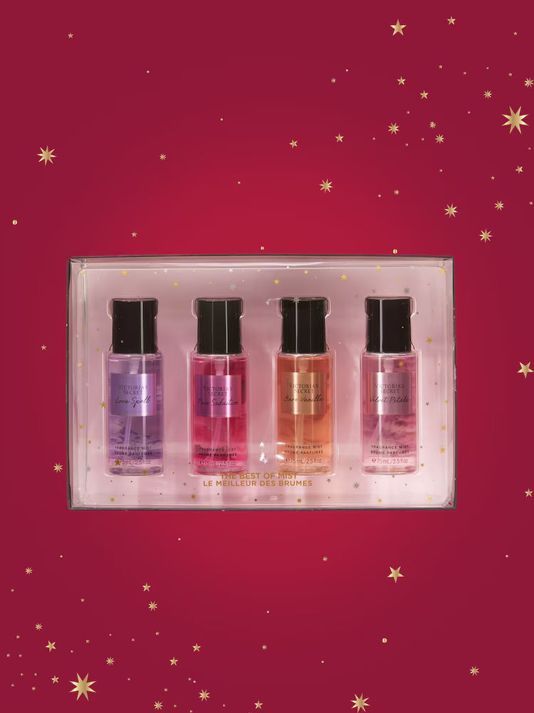 Victoria's Secret | THE BEST OF MIST | 4 Mini Mist Fragrance Gift Set