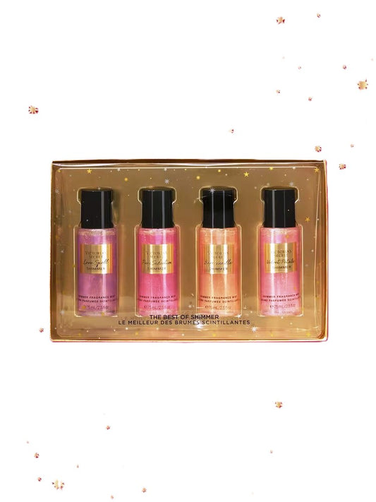 Victoria's Secret | THE BEST OF SHIMMER | 4 Mini Mist Gift Set