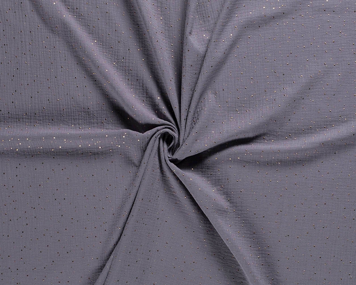 Gold Speckled Double Gauze Muslin | 54'' (137cm) Wide | 100% Cotton - StyleOcean Limited